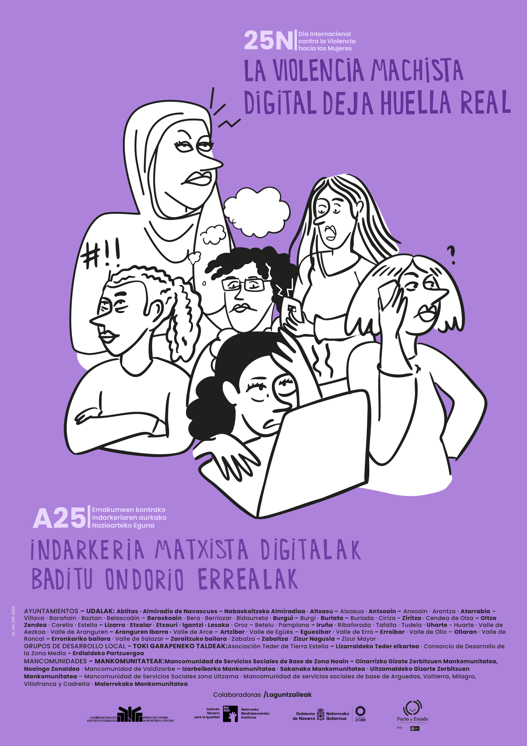 25 de noviembre, día internacional contra la violencia hacia las mujeres / Azaroak 25, Emakumeen kontrako Indarkeriaren aurkako Nazioarteko Eguna 25 de noviembre, día internacional contra la violencia hacia las mujeres / Azaroak 25, Emakumeen kontrako Indarkeriaren aurkako Nazioarteko Eguna